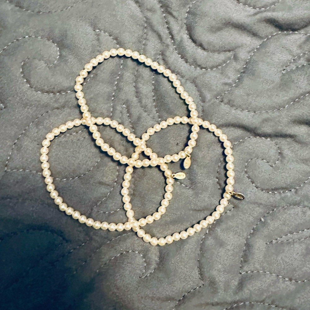 RMM Pearl Bracelets - Set of 3 - Vintage